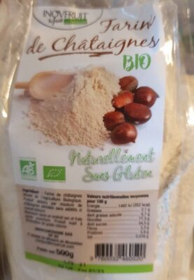 [FARCH-05] Farine de châtaigne bio 500gr (FARCH05)
