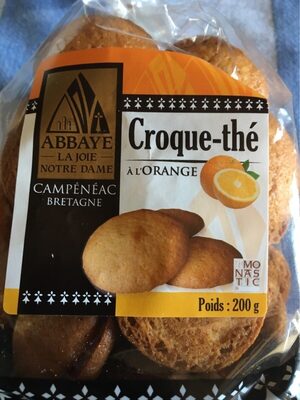 [08300] Croque-thé à l'orange 200 gr ( 08300 )